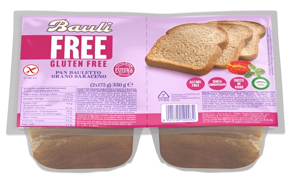 BAULI FREE PAN BAULETTO GRANO SARACENO 350 G - Speedyfarma.it