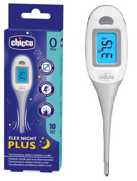 CHICCO TERMOMETRO FLEX NIGHT PLUS - Speedyfarma.it
