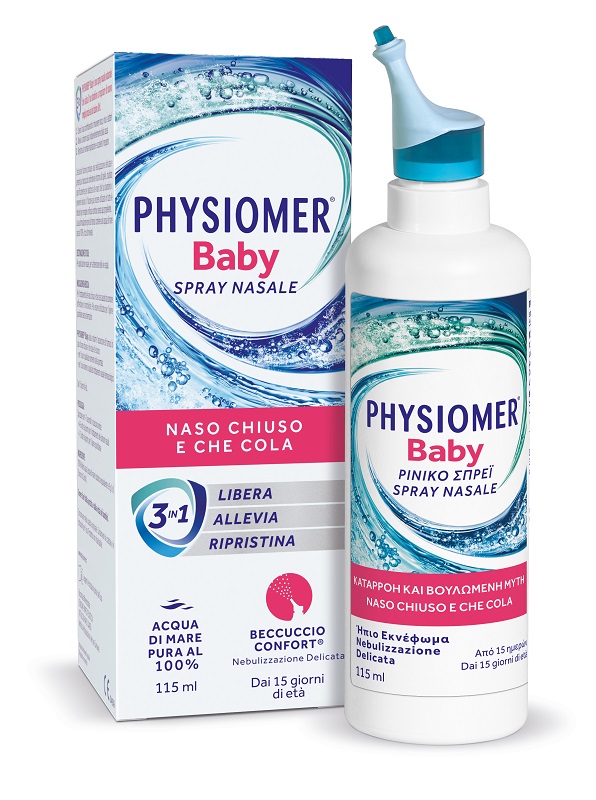 SPRAY NASALE PHYSIOMER BABY 115 ML - Speedyfarma.it