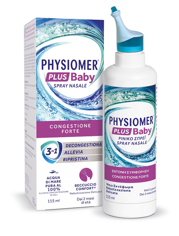 SPRAY NASALE PHYSIOMER PLUS BABY 115 ML - Speedyfarma.it