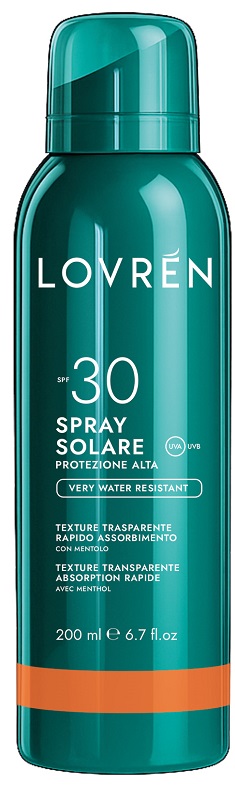 LOVREN SPRAY SOLARE VISO CORPO SPF30  200 ML - Speedyfarma.it