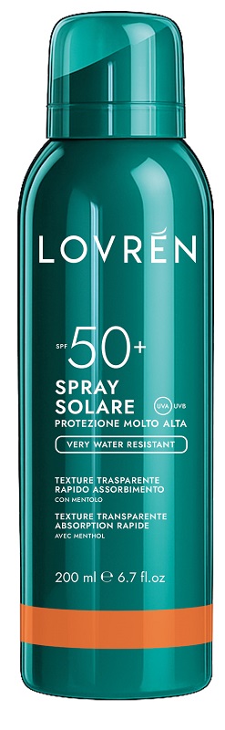 LOVREN SPRAY SOLARE VISO CORPO SPF50+ 200 ML - Speedyfarma.it