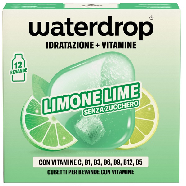 WATERDROP MICRODRINK LIME 12 CUBETTI - Speedyfarma.it