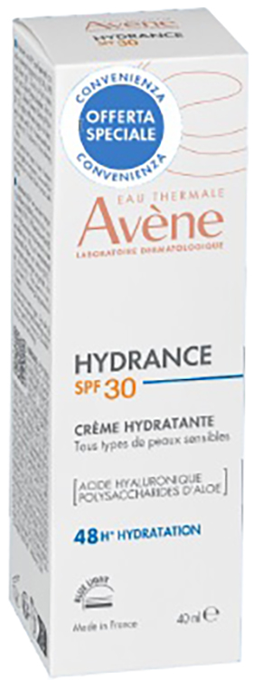 AVENE HYDRANCE CREMA SPF30 40 ML PREZZO SPECIALE 2026 - Speedyfarma.it
