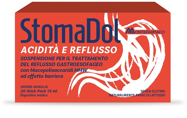STOMADOL ACIDITA' REFLUSSO 20 STICK PACK DA 15 ML - Speedyfarma.it