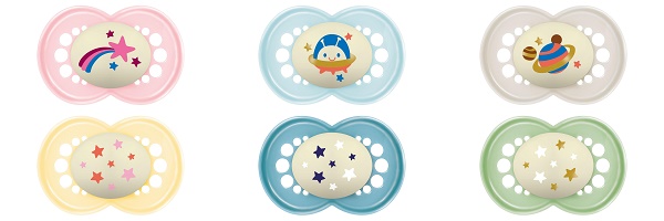 MAM SUCCHIETTO ORIGINAL NIGHT 16+ MESI SILICONE 2 PEZZI - Speedyfarma.it