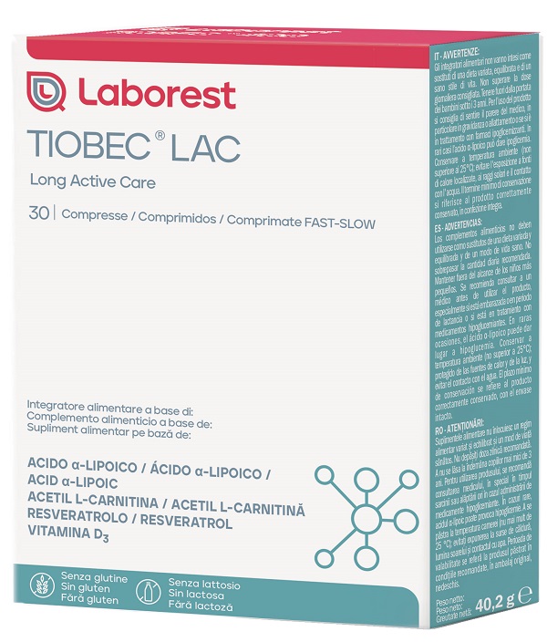 TIOBEC LAC 30 COMPRESSE - Speedyfarma.it
