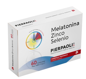MELATONINA ZINCO SELENIO PIERPAOLI 60 COMPRESSE - Speedyfarma.it
