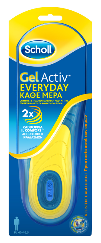 SCHOLL GEL ACTIV EVERYDAY UOMO - Speedyfarma.it