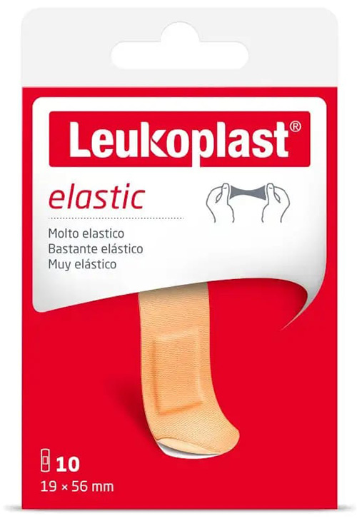 LEUKOPLAST ELASTIC 56X19 10 PEZZI - Speedyfarma.it