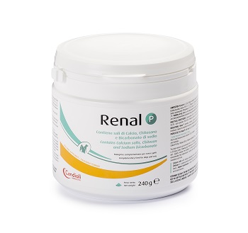 RENAL P MANGIME COMPLEMENTARE PER CANI E GATTI BARATTOLO 240 G - Speedyfarma.it