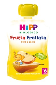 HIPP BIO FRUTTA FRULLATA PERA MELA 90 G - Speedyfarma.it