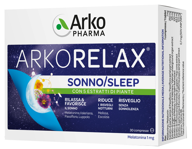ARKORELAX SONNO 30 COMPRESSE - Speedyfarma.it