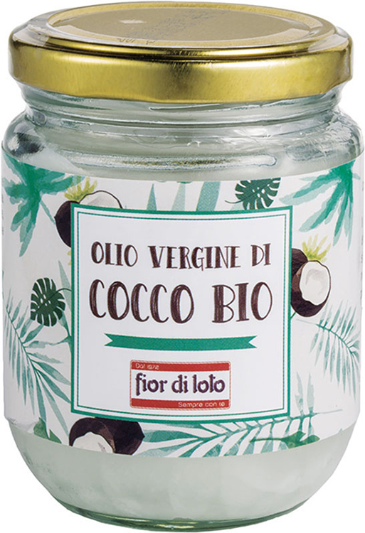 FIOR DI LOTO OLIO VERGINE DI COCCO BIO 180 G - Speedyfarma.it
