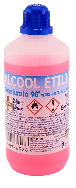 ALCOOL ETILICO DENATURATO 90 GRADI 250 ML - Speedyfarma.it