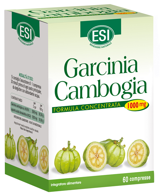 ESI GARCINIA CAMBOGIA 1000 MG 60 COMPRESSE - Speedyfarma.it