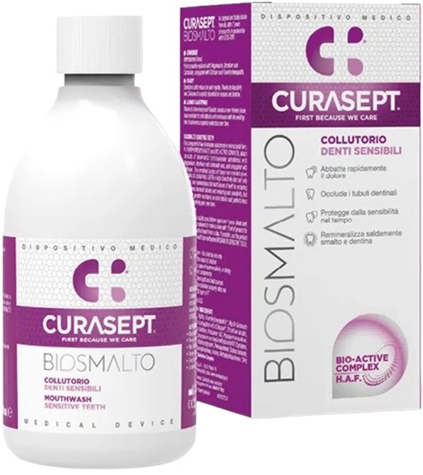 CURASEPT BIOSMALTO COLLUTORIO DENTI SENSIBILI 300 ML - Speedyfarma.it