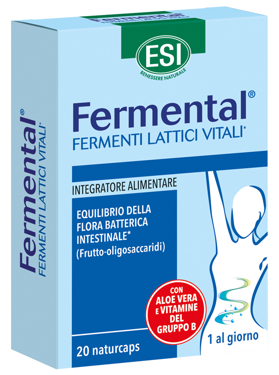 ESI FERMENTAL MAX 20 NATURCAPS - Speedyfarma.it