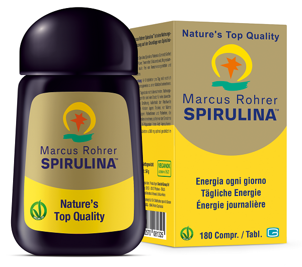 SPIRULINA MARCUS ROHRER 180 COMPRESSE - Speedyfarma.it