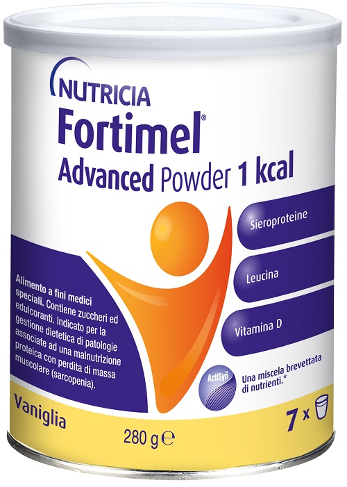 NUTRICIA FORTIMEL ADVANCED POWDER 1 KCAL VANIGLIA 280 G - Speedyfarma.it