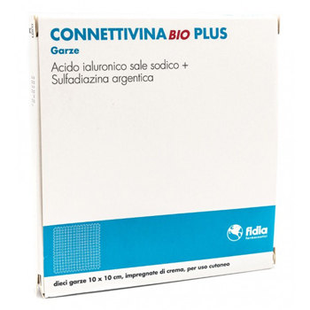 CONNETTIVINABIO PLUS GARZA 10 X 10 CM 10 PEZZI - Speedyfarma.it