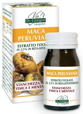 MACA PERUVIANA ESTRATTO TITOLATO 60 PASTIGLIE - Speedyfarma.it