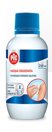 PIC SOLUTION ACQUA OSSIGENATA 10 VOLUMI PEROSSIDO DI IDROGENO 3% 250 ML - Speedyfarma.it