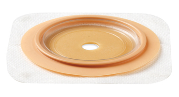 PLACCA NATURA+ PIANA RITAGLIABILE IN IDROCOLLOIDE STOMAHESIVE E CEROTTO POROSO FLANGIA 45 MM 5 PEZZI - Speedyfarma.it