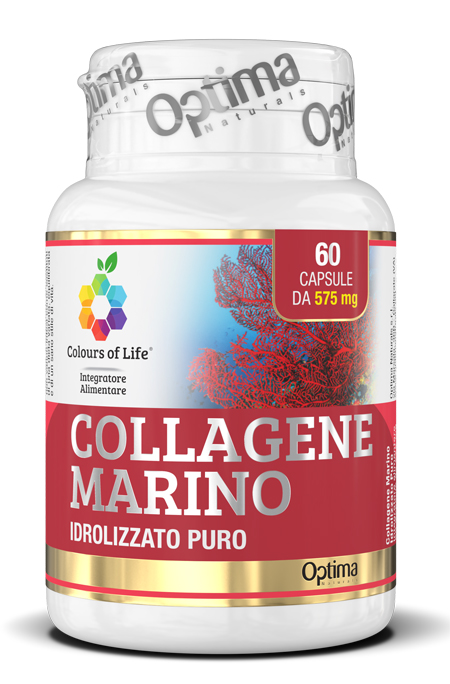 COLOURS OF LIFE COLLAGENE MARINO IDROLIZZATO PURO 60 CAPSULE 575 MG - Speedyfarma.it