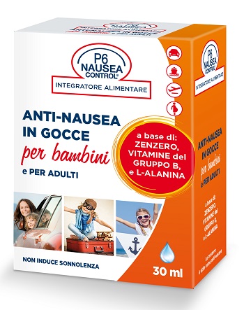 P6 NAUSEA CONTROL GOCCE ANTINAUSEA 30 ML - Speedyfarma.it