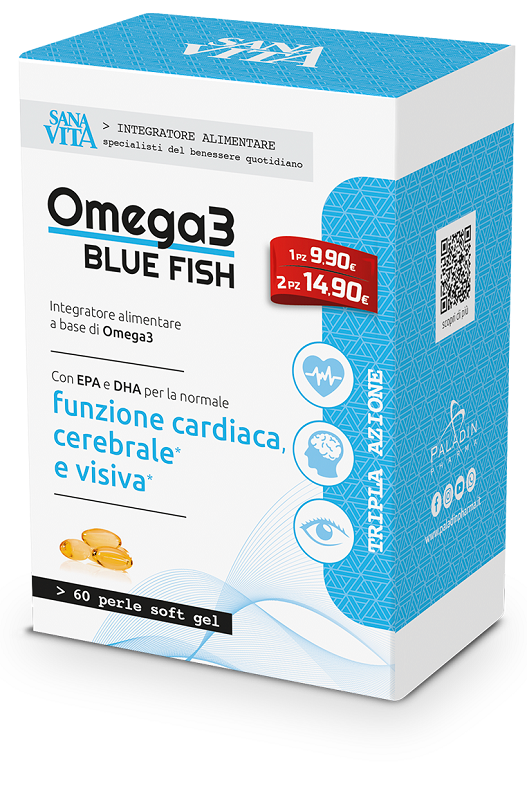 SANAVITA BLUE FISH 60 CAPSULE - Speedyfarma.it