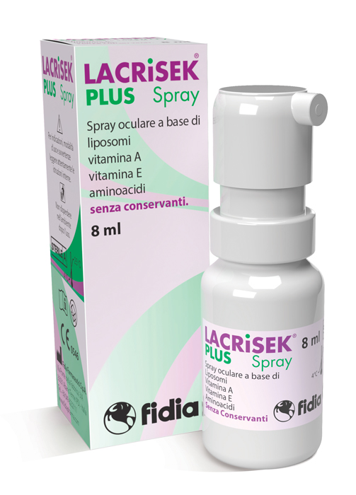 LACRISEK PLUS SPRAY SENZA CONSERVANTI SOLUZIONE OFTALMICA 8 ML - Speedyfarma.it