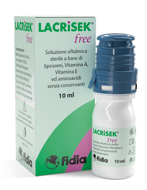 LACRISEK FREE SOLUZIONE OFTALMICA SENZA CONSERVANTI 10 ML - Speedyfarma.it