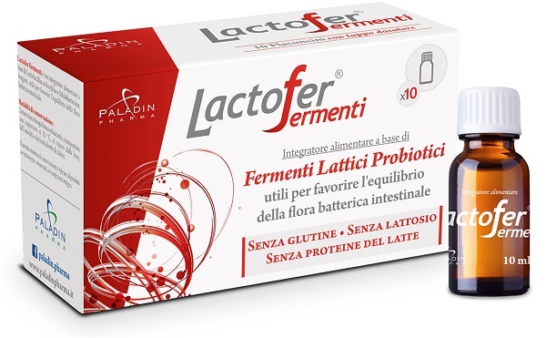 LACTOFER FERMENTI 10 FLACONCINI 10 ML - Speedyfarma.it