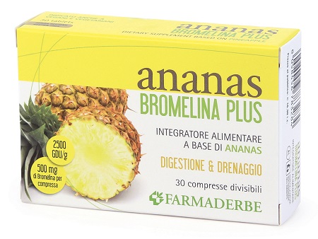 ANANAS BROMELINA PLUS 30 COMPRESSE - Speedyfarma.it