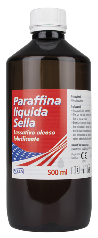 PARAFFINA LIQUIDA MD LASSATIVO 500 ML SELLA - Speedyfarma.it