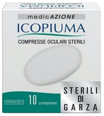 COMPRESSE OCULARI ADESIVE STERILI 10 PEZZI - Speedyfarma.it