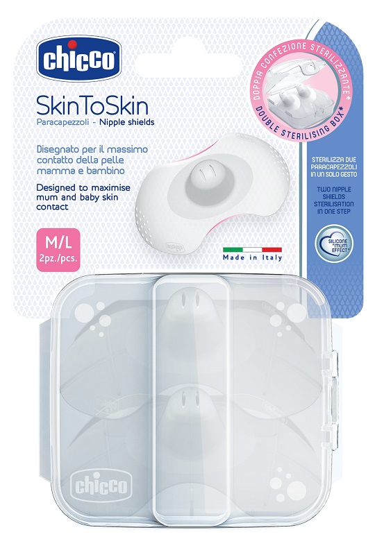 CHICCO PARACAPEZZOLI SILICONE LARGE - Speedyfarma.it