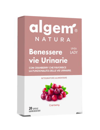 ALGEM LADY BENESSERE VIE URINARIE 20 CAPSULE 710 MG - Speedyfarma.it