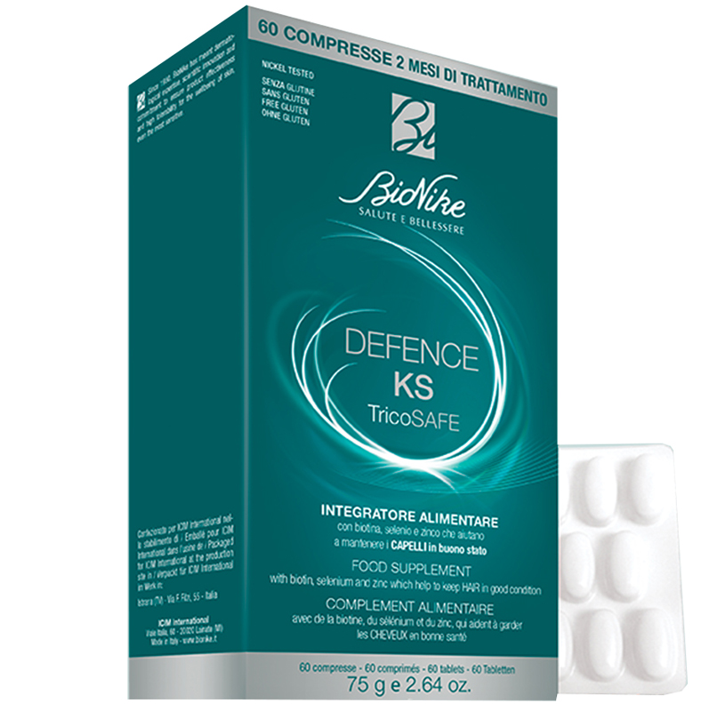 DEFENCE KS TRICOSAFE 60 COMPRESSE - Speedyfarma.it