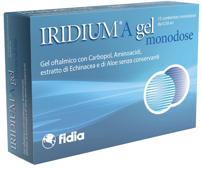 IRIDIUM A GEL OFTALMICO MONODOSE 15 CONTENITORI DA 0,50 ML - Speedyfarma.it