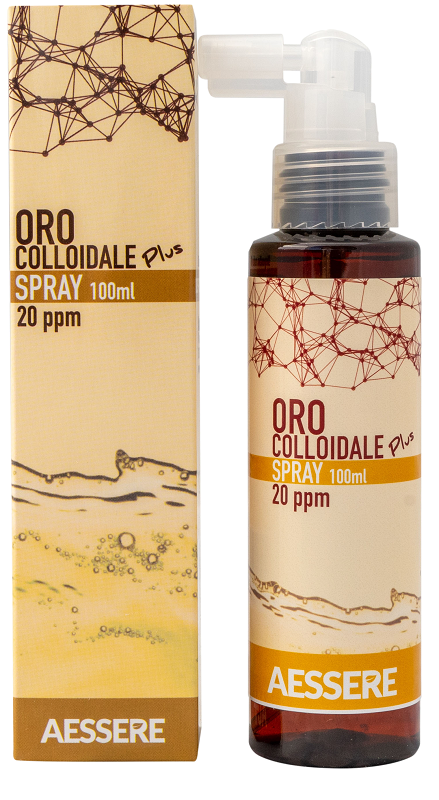 ORO COLLOIDALE PLUS SPRAY 20PPM 100 ML - Speedyfarma.it