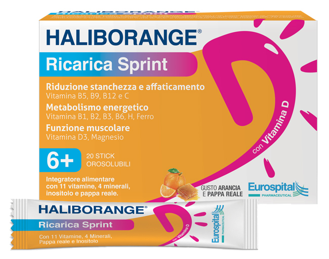 HALIBORANGE RICARICA SPRINT 20 STICK PACK 2 G - Speedyfarma.it