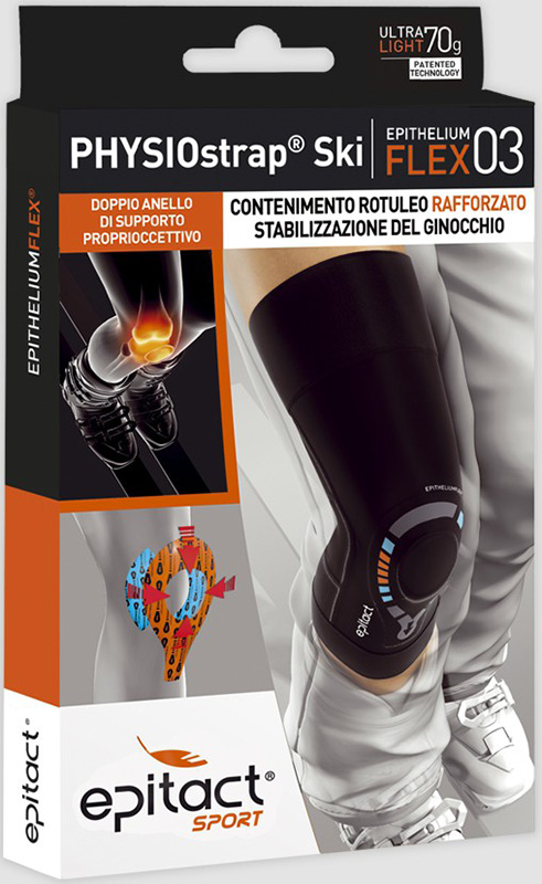 GINOCCHIERA EPITACT SPORT PHYSIOSTRAP SKI L - Speedyfarma.it