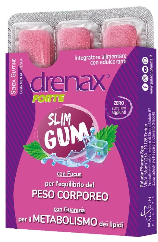 DRENAX SLIM DIMAGRANTE 9 GUM - Speedyfarma.it