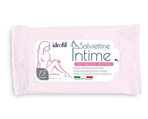 IDROFIL SALVIETTINE INTIME 15 PEZZI - Speedyfarma.it
