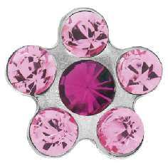 DAISY LIGHT ROSE & FUCSIA ORECCHINO - Speedyfarma.it