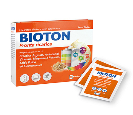 BIOTON PRONTA RICARICA 20 BUSTINE - Speedyfarma.it