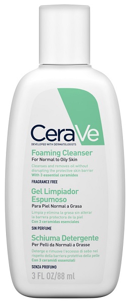CERAVE SCHIUMA DETERGENTE VISO 88 ML - Speedyfarma.it
