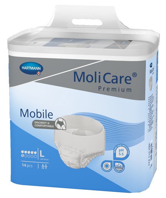 PANNOLINO PULL UP GIORNO MOLICARE MOBILE 6 GOCCE L 14 PEZZI - Speedyfarma.it